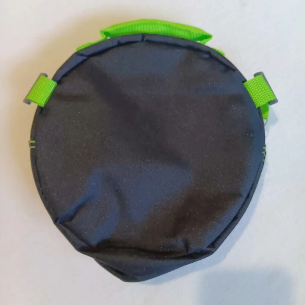 Jurassic World Kids Zip Lunch Pail W/Green & Black Design (No Strape Provided)